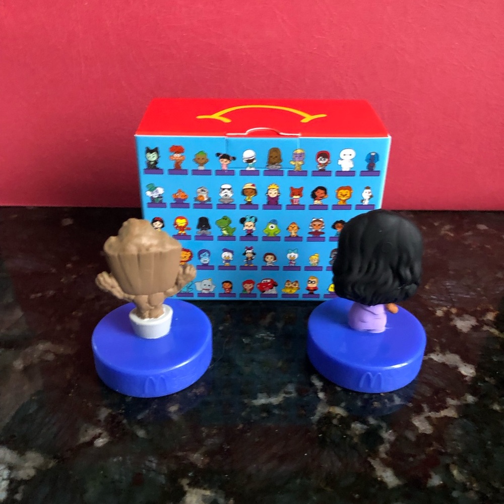 McDonald’s Disneyland 70th Anni Happy Meal Toy #09 - Groot & Isabella (Encanto) - Picture 2 of 4